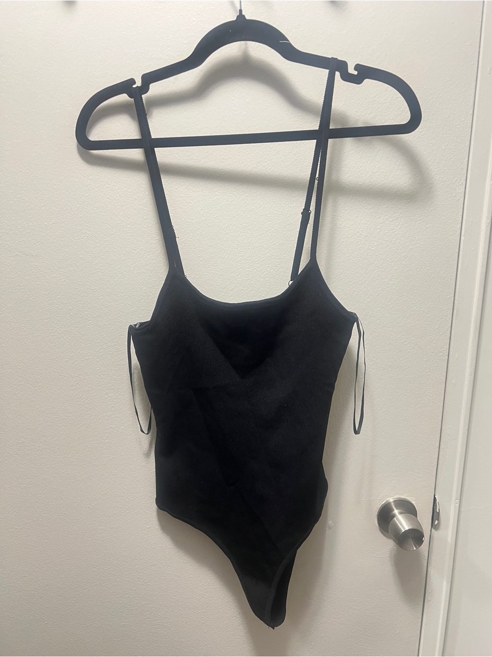 Forever 21 Square Neck Ribbed Bodysuit